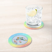 Geburtstag  ラウンドペーパーコースター (インサイチュ)