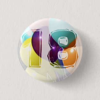 Geburtstag 18 缶バッジ
