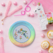 Geburtstag pappteller ペーパープレート (パーティー)