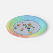 Geburtstag pappteller ペーパープレート (アングル)