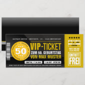 Geburtstagseinladungskarten Einladungen Geburtstag 招待状 (正面/裏面)