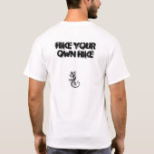 GeckoのトレイルのロゴTシャツ Tシャツ (裏面)