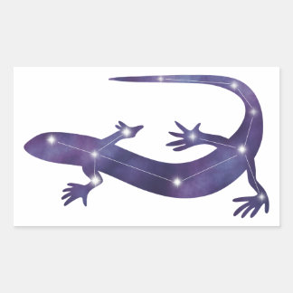 Geckoコンステレーションステッカー 長方形シール