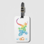Geckoラゲージタグ ラゲッジタグ (正面縦)