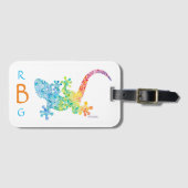 Geckoラゲージタグ ラゲッジタグ (正面横)