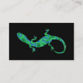 Gecko名刺（緑） 名刺 (裏面)