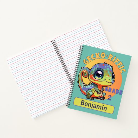 Gecko カスタム等級名アルファベット番号行日 ノートブック (内部)