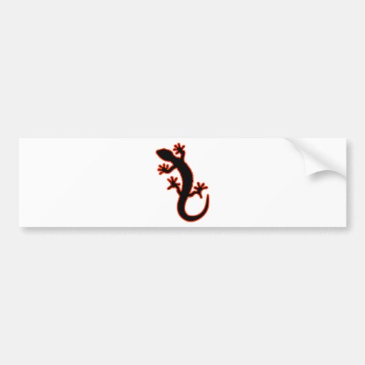 Gecko バンパーステッカー (正面)