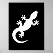 gecko blanc ポスター (正面)