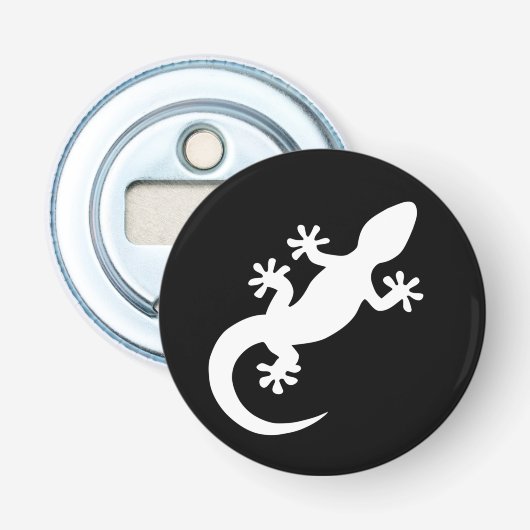 Gecko blanc 栓抜き (正面)