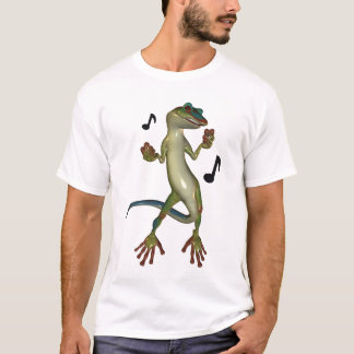 Gecko dance tシャツ
