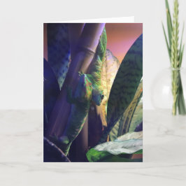 gecko greeting card #3 (love) カード
