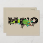 Gecko inハワイ ポストカード (正面/裏面)