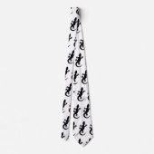 Gecko noir ネクタイ (裏面)