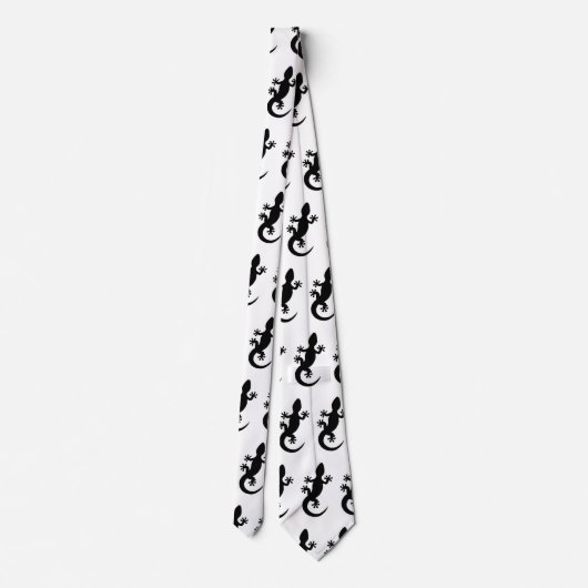 Gecko noir ネクタイ (裏面)