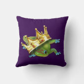 Gecko with crown  クッション (裏面)