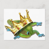 Gecko with crown  ポストカード (正面)