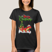 Gecko   Xmas Decorations Santa Gecko Christmas Tシャツ (正面)