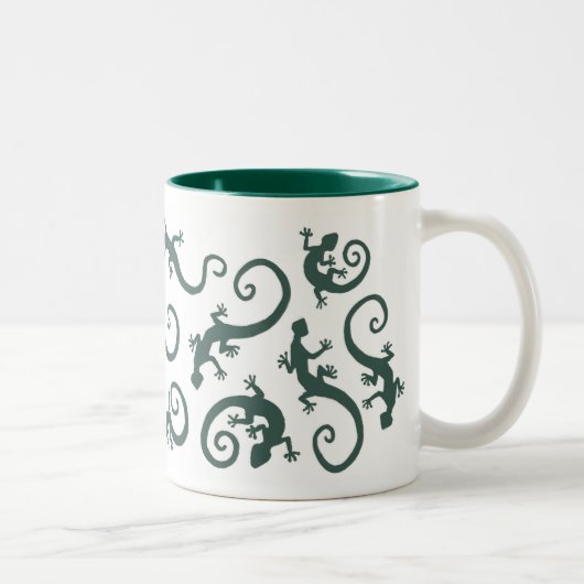 geckos_EMERALD_mug ツートーンマグカップ (右)