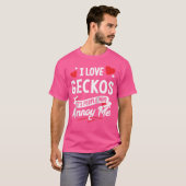 Geckos I Love Geckos Baseball Tシャツ (正面フル)