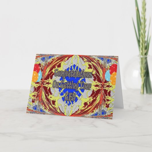 GEDカードのご利用おめでとうございます カード (正面)