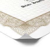 GED General High School Equivalency Diploma Copy ポスター (角)