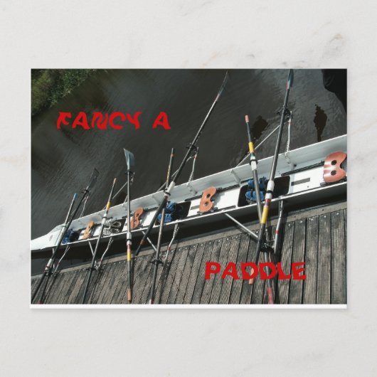 GEDC2103、パドル、ファンシーA ポストカード (正面)