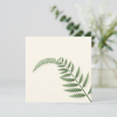 Gedenkens Karte Farnblattes  招待状 (スタンド正面)