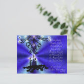 Gedictauf Deutsch, Weihnachten, Gedicth ポストカード (スタンド正面)