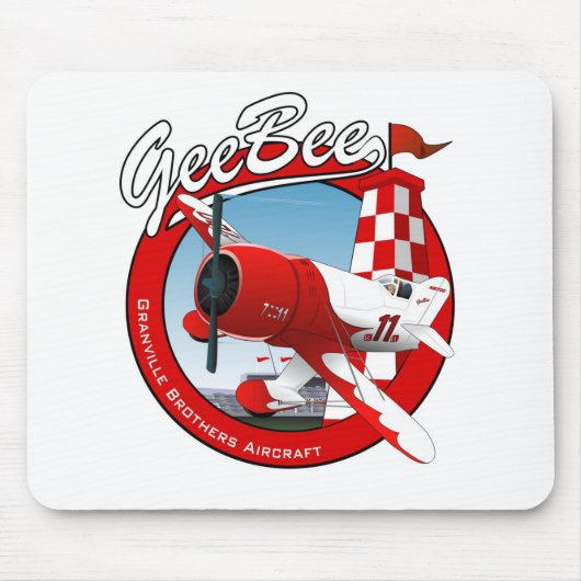 GeeBee R1 マウスパッド (正面)