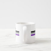 Geebotのエースのプライド踏鋤ロゴの白いエスプレッソのコップ エスプレッソカップ (裏面)