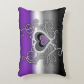 Geebotのエースは居心地のよいプライドの旗の装飾用クッションを着色します アクセントクッション (正面(垂直))