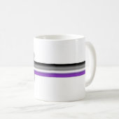 Geebotのエース色のエース踏鋤ロゴのプライドの旗のマグ コーヒーマグカップ (正面右)