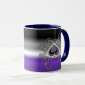 Geebotのエース踏鋤ロゴのプライドの旗のマグ マグカップ (正面右)