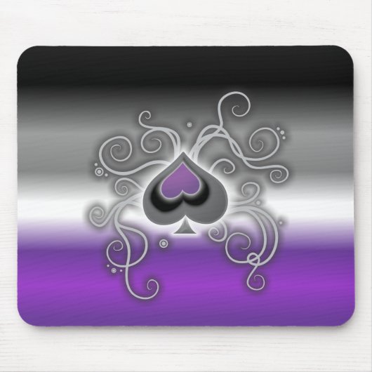 Geebotの踏鋤エース色のプライドの旗のmousepad マウスパッド (正面)