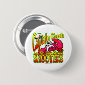 Geech大尉 缶バッジ (正面&裏面)