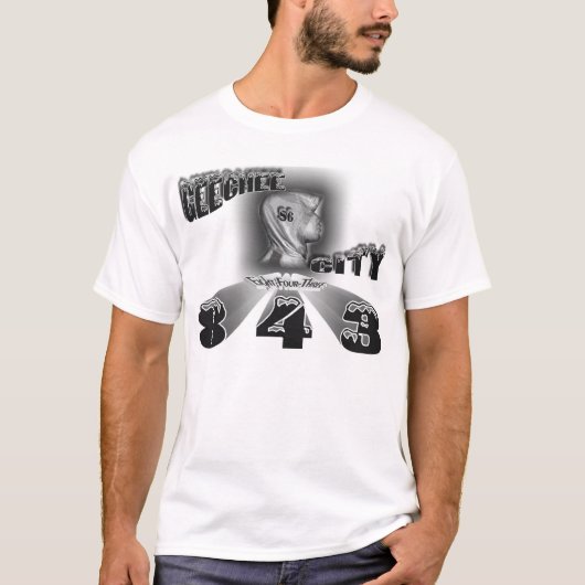 Geecheeの雪 Tシャツ (正面)