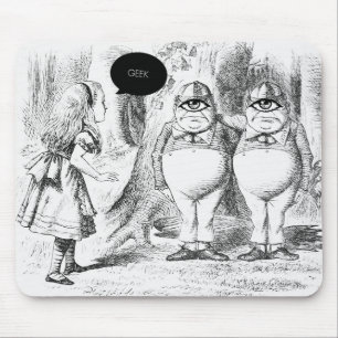 GEEK CLOTHING/alice geek mousepad マウスパッド