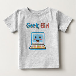 Geek Girl ベビーTシャツ