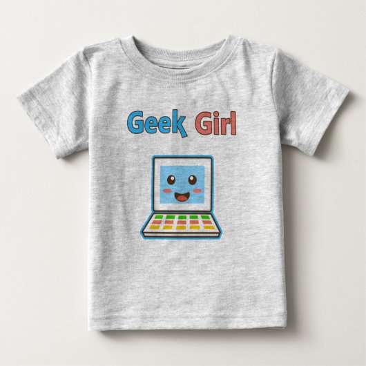 Geek Girl ベビーTシャツ (正面)