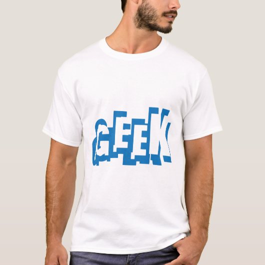 geek texte  tシャツ (正面)