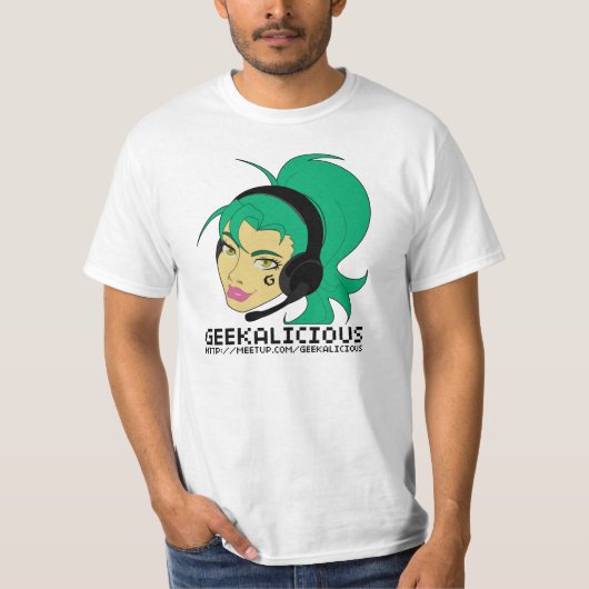 Geekalicious v3のワイシャツ[ベスト] tシャツ (正面)