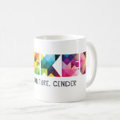 GEEKEDの雑誌のマグ コーヒーマグカップ (正面右)