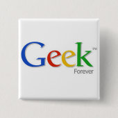 Geekforever 缶バッジ (正面)