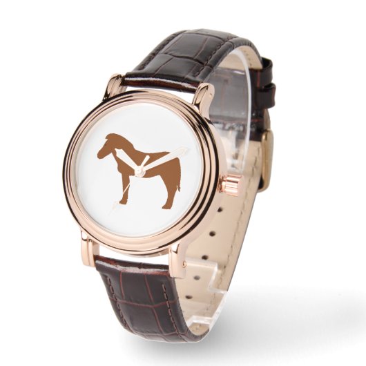 GEEKLEY montre femme classique marron 腕時計 (傾斜)