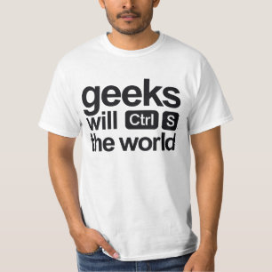 geekswillsavetheworld tシャツ