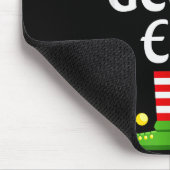 Geeky Elf Family Matching Group Christmas Geek マウスパッド (コーナー)