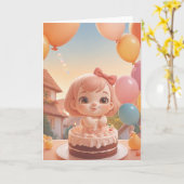 Geeky Nerds Unite Birthday カード (黄色い花)
