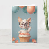 Geeky Nerdy Birthday Celebration カード (正面)
