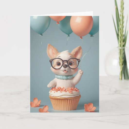 Geeky Nerdy Birthday Celebration カード (正面)